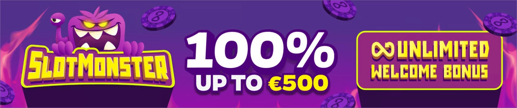 Exclusieve Slotmonster bonus voor jouw eerste speelervaring