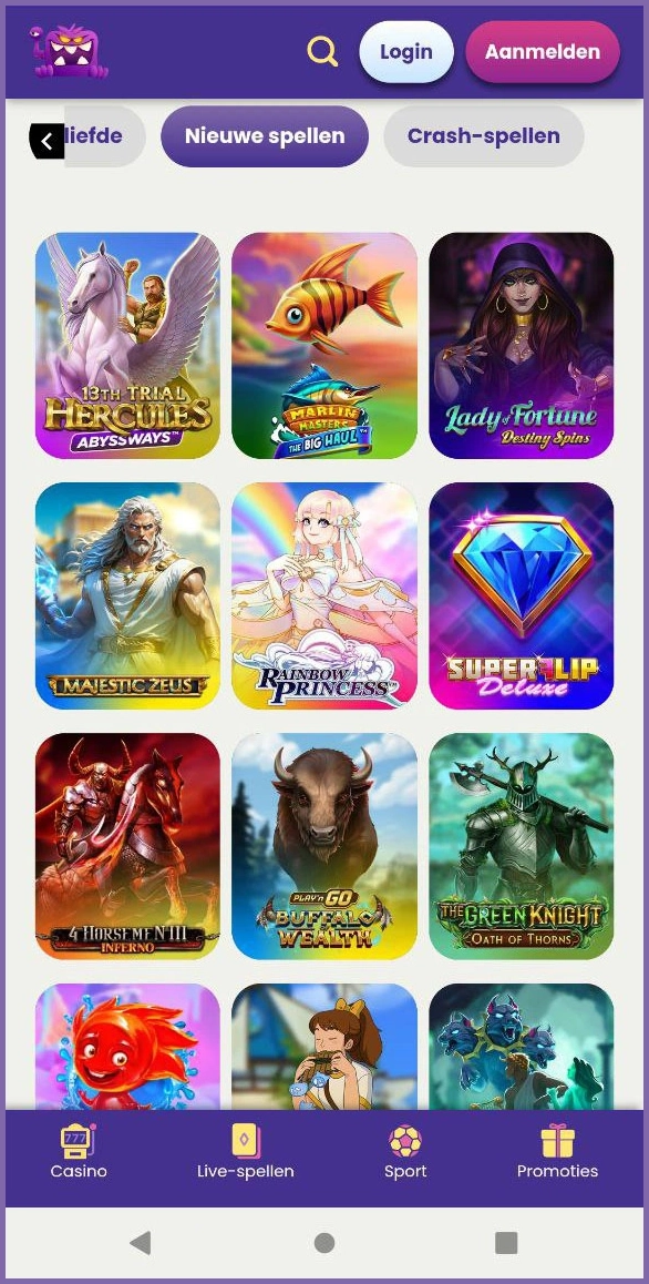 Ontdek de nieuwste slotspellen bij Slotmonster